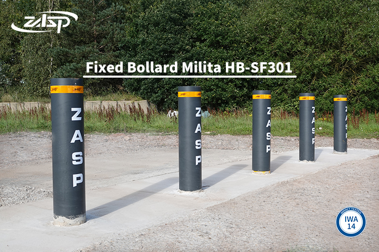 Security M30 M50 Anti Ram Bollards Anti Terrorism Anti Crash HVM