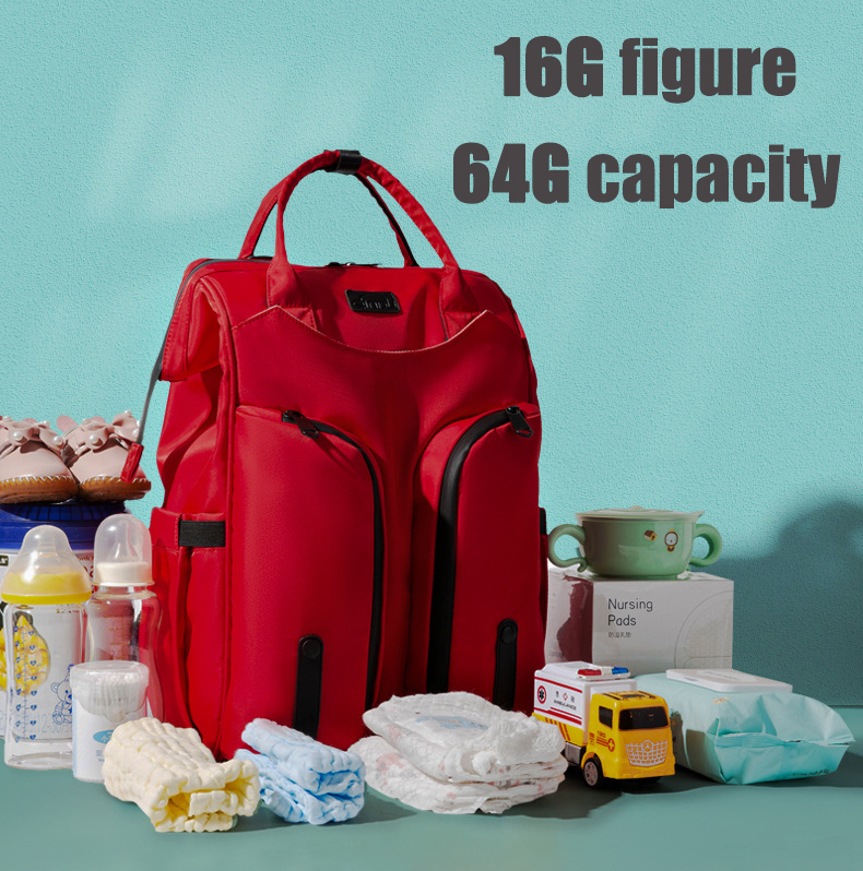 New Mommy Bag Multifunctional Large Capacity Waterproof Maternity Diaper Bag Lightweight Backpack For Mom&Dad