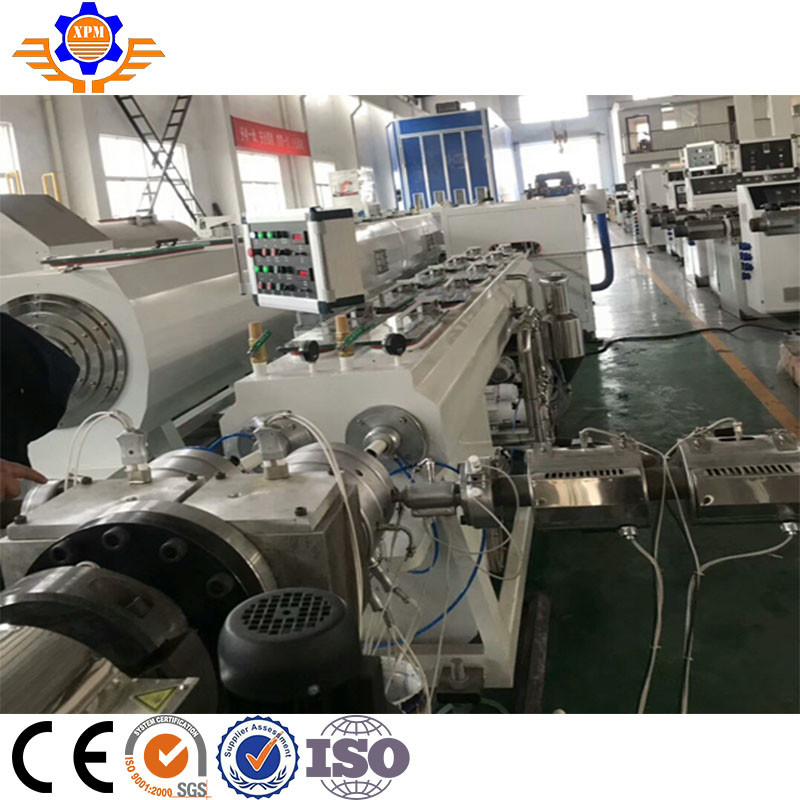 20 - 160MM PVC Tube Making Machine PVC Pipe Extruder Conical Twin Screw Extrusion Machine