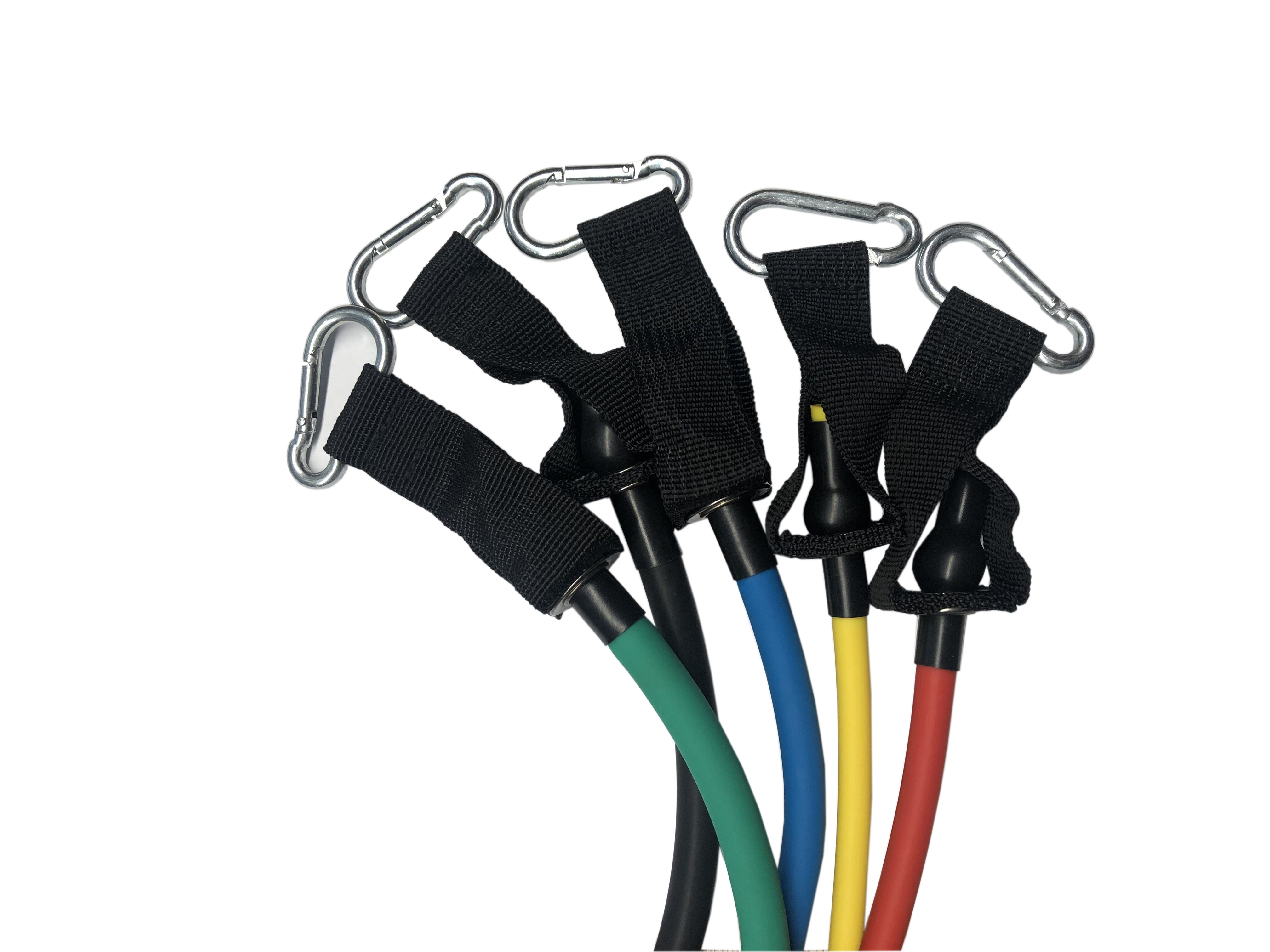Latex Tube 1.2m adjustable resistance band set With Workout Handles