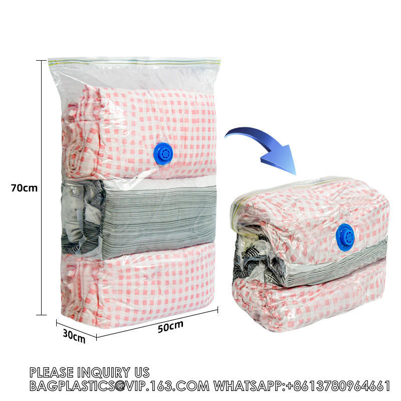 Four Corner Air Exhaust New Cube Space Saver Organizer Compression Vacuum Sealer Storage Bags For Quilts