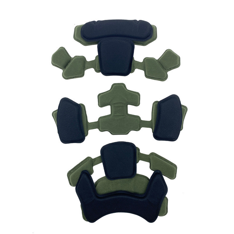 WENDY'S WENDY HELMET ADJUSTABLE SUSPENSION LINED WITH FASTMICH TACTICAL HELMET CUSHION