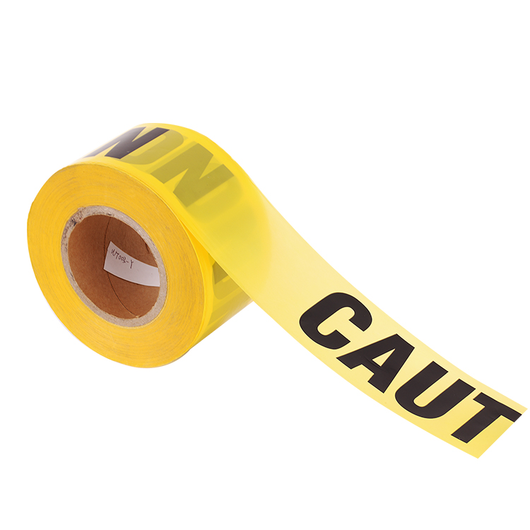 Waterproof Caution Tape Safety Warning Tape WT-006 Customized and Color/Logo