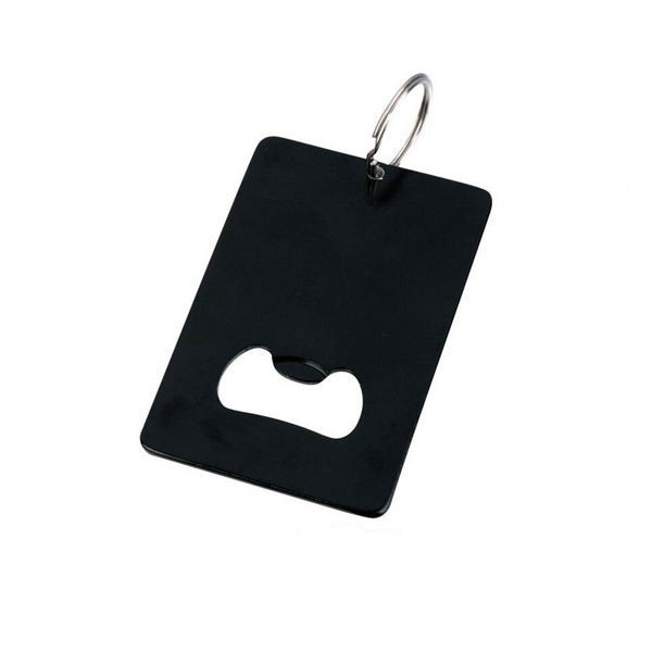 Laser Engrave Blank Stainless Steel Beer Bottle Opener,Cool innovative credit card sized Blank Keychain bottle opener