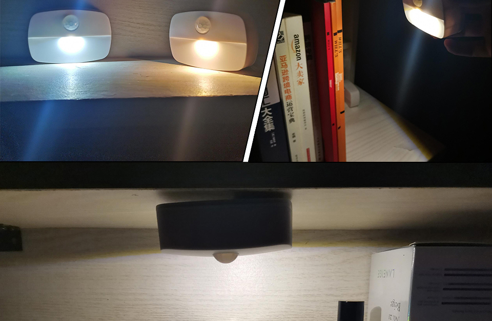 0.8W 30LM Plug In Night Lamp PIR Sensor 100 Degree For Closet Aisle Hallway
