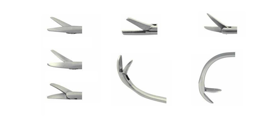 Nasal Tissue Forceps Nasal Scissors Sinuscopy Instruments