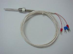 Buy cheap WZP-200 PT100 RTD Sensor NPT Connector 4 wires Probe 4.0 mm dia x 50 mm length product