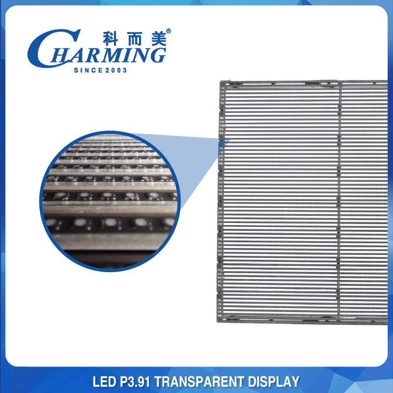 High Brighness RGB P3.91 Indoor LED Screen Outdoor Lightweight Transparent