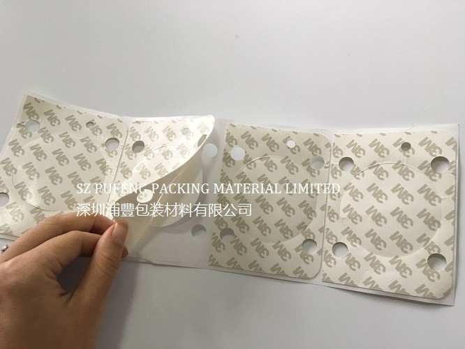 0.64MM Thickness Die Cut Adhesive Tape Custom Bonds Low Surface Energy Substrates 3m vhb tapes