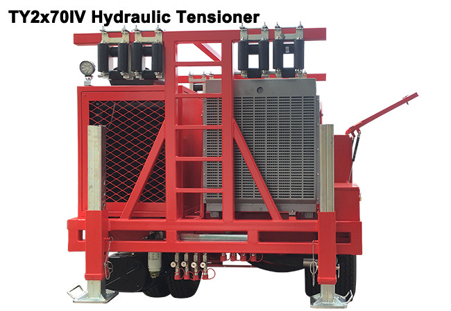 TY2x70IV Cable Stringing Equipment Tension Machine For Overhead Line