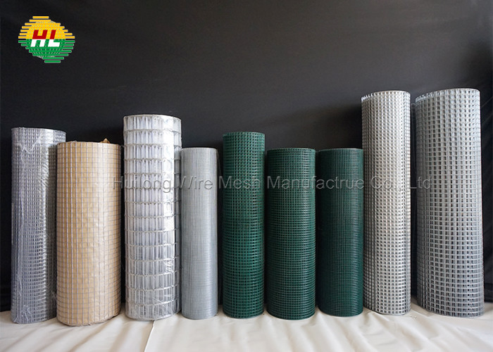 1" X 1" Galvanized Welded Wire Mesh Roll For Stock Farming And Culture