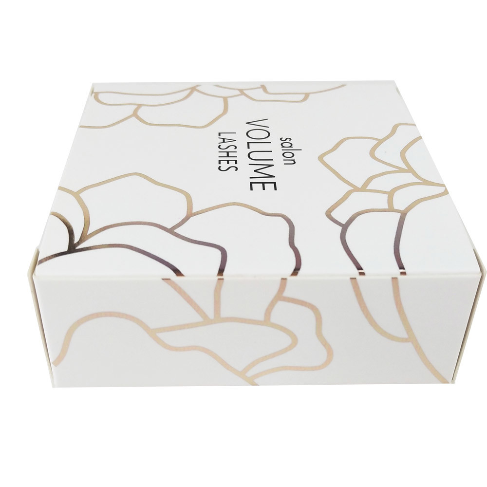 Small Makeup Brush Paper Eyelash Box With Custom Design And Logo Wholesale