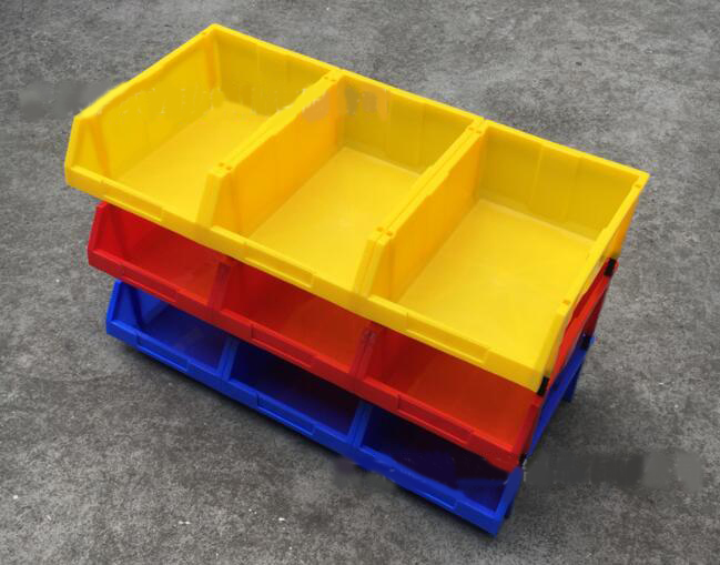 plastic contaniers parts boxs with rack
