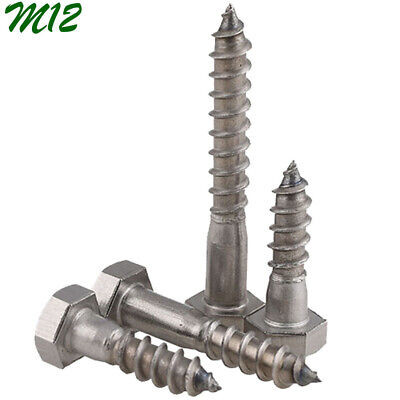DIN Hex Head Heavy Duty Self Tapping Metal Screws Stainless Steel