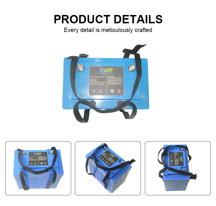 Customized Lithium Iron Phosphate Battery 12V 50Ah Batteries