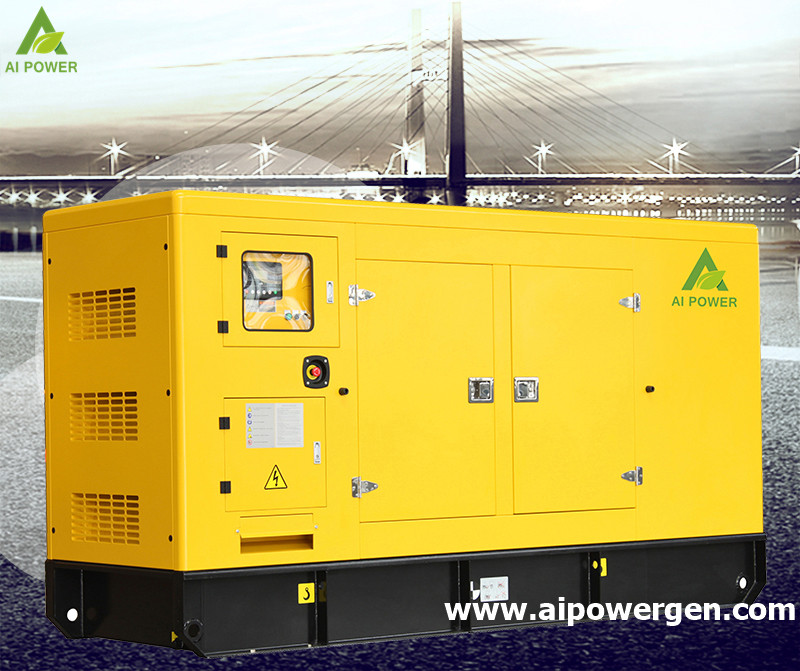 Industrial 300 Kva Portable Natural Gas Generator Set Doosan For Home 600A