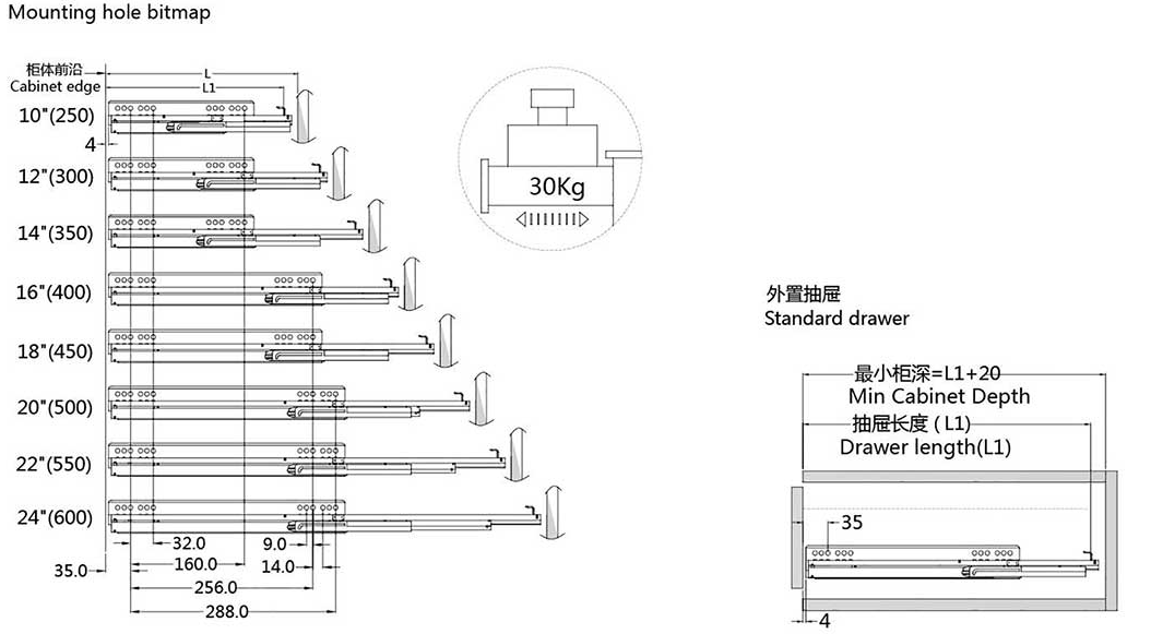 Concealed Drawer Slide Machine, 2 Folding Drawer Slider Machine