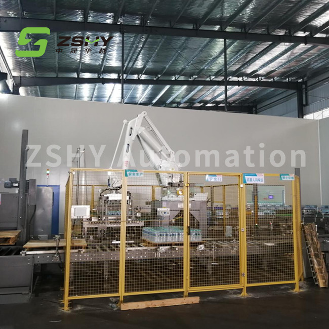 Speed 10pcs/Min Automatic Robot Palletizer Carton Stacking Equipment