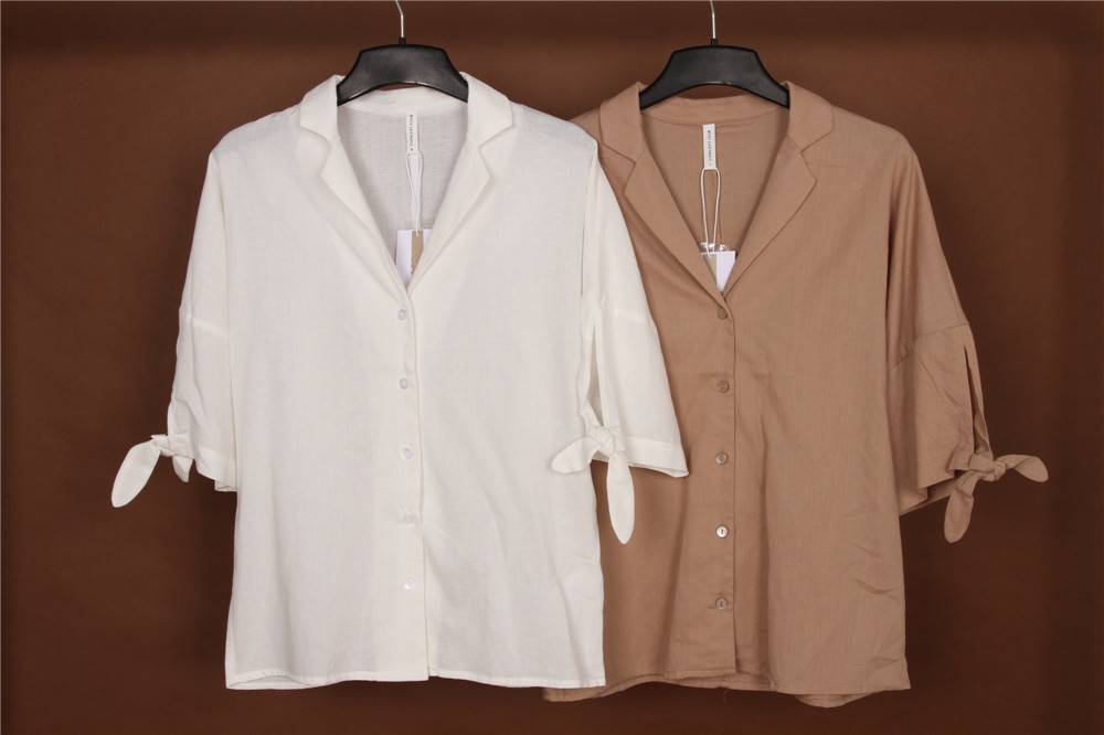 Ladies Casual Shirts / Woman'S Casual Blouse / New Fashion Cheap Shirts