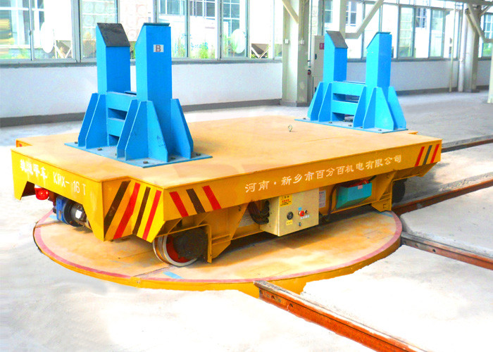 rail coil car with lifting device