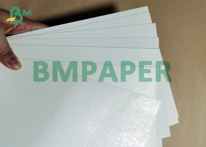 0.6mm 0.8mm PE Coated Beermat Smooth Paper For Water Moisture Absorbing