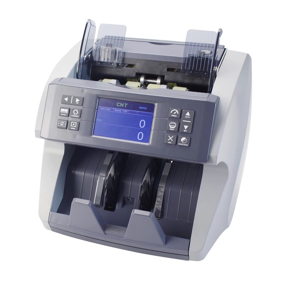 FMD-880 factory price Two CIS Mix value counting machine bill counter value USD EUR mix denomination value counting