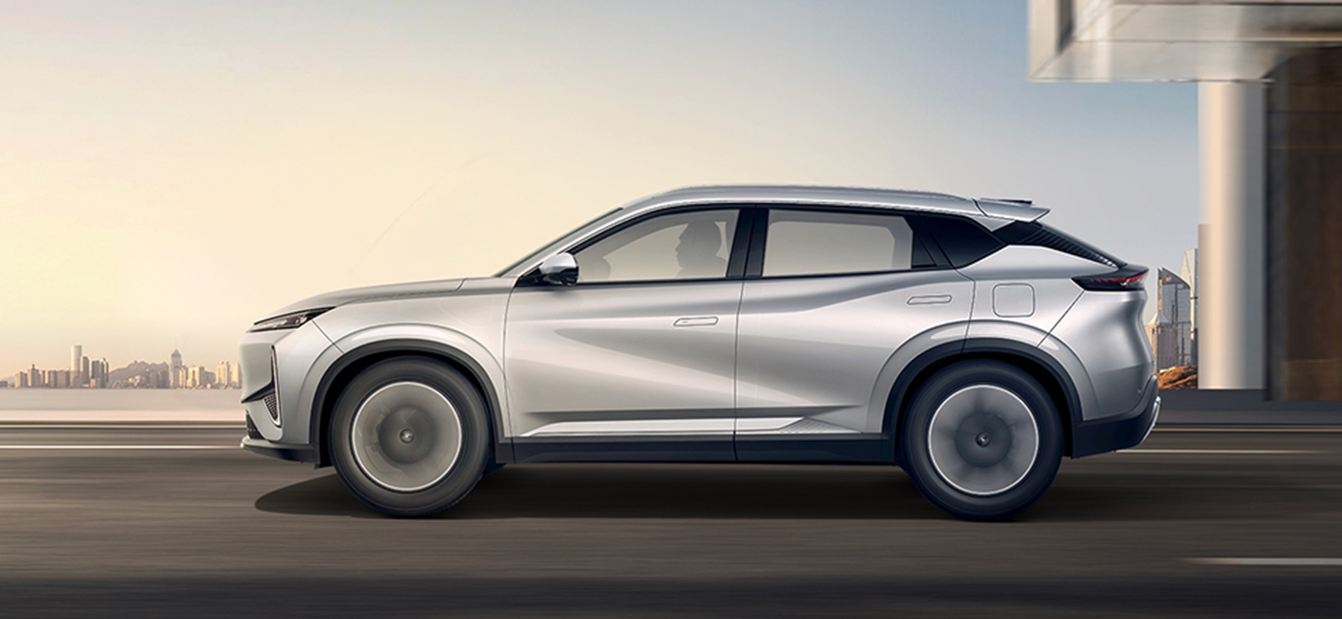 Plug-in Hybrid Dongfeng L7 EV 518 Pro Long-Range Electric SUV Mini Car Fast Charge 0.43 Hours Dongfeng Energy Vehicles