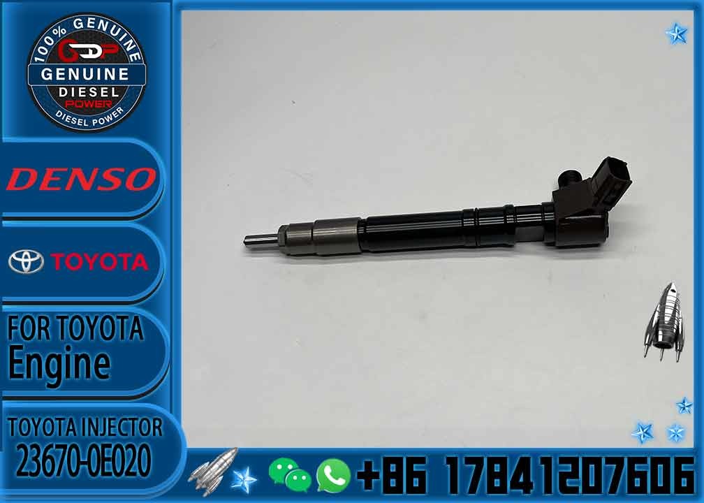 Wholesale Of New Materials Auto Parts Japan Car Engine OEM 23670-0E020 Diesel Fuel Injector
