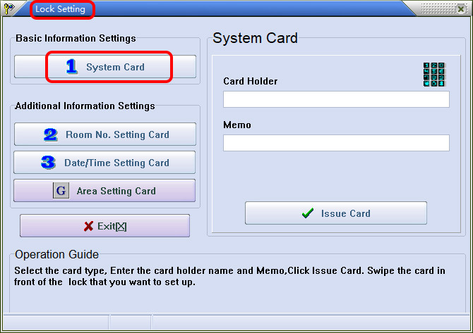 MF1 T57 RFID Card Hotel Smart Door Locks With Management Software System
