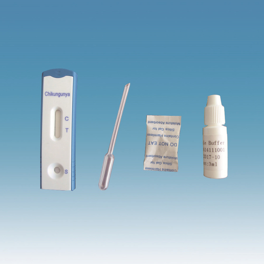 Serum Plasma IgG IgM Antibody Chikungunya Rapid Test Kit Card