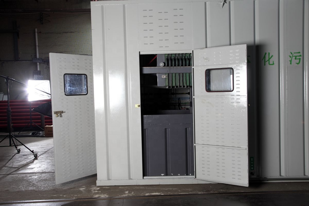 220 Volt Small Scale Underground Wastewater Treatment Plant For School