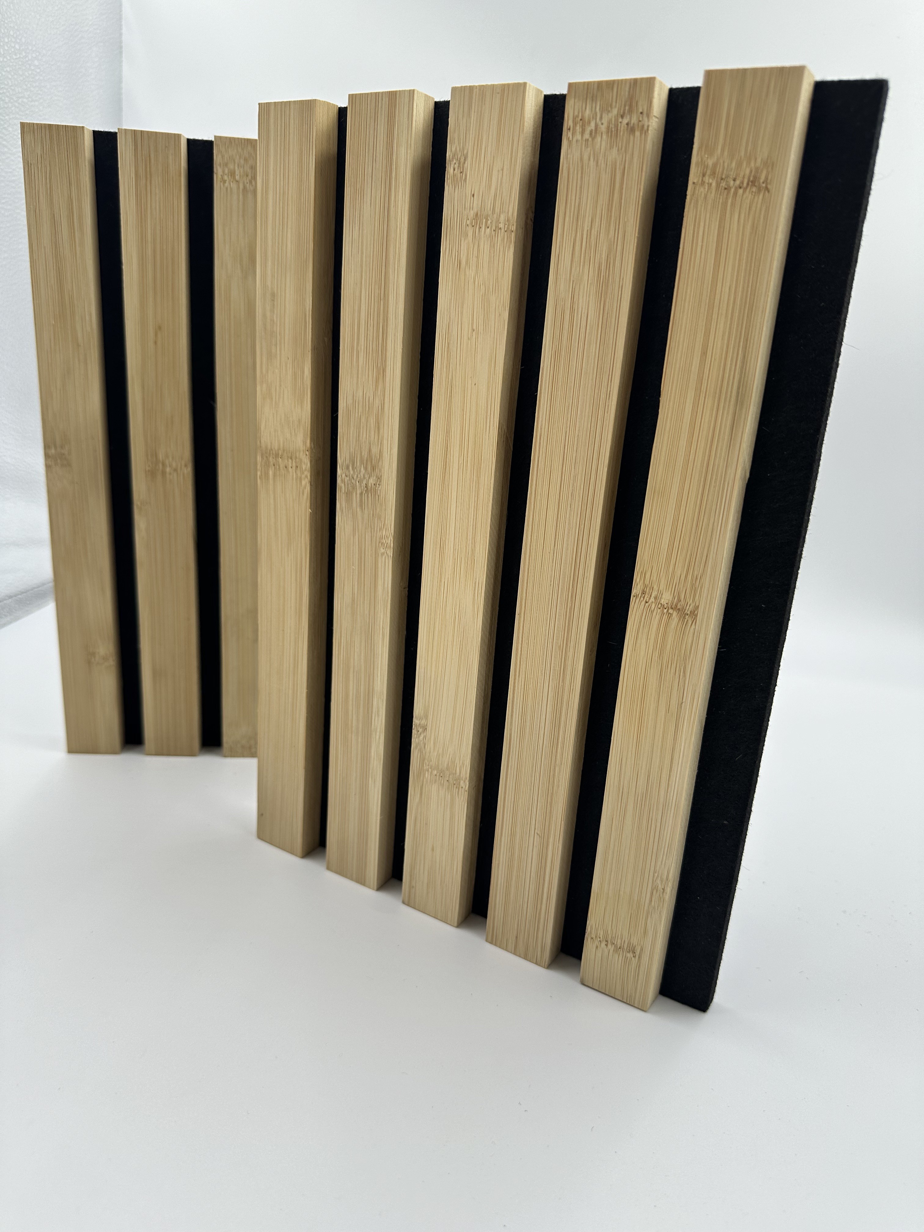 Natural Bamboo Wood Akupanel Sound Absorption Interior Acoustic Wood Wall Panels