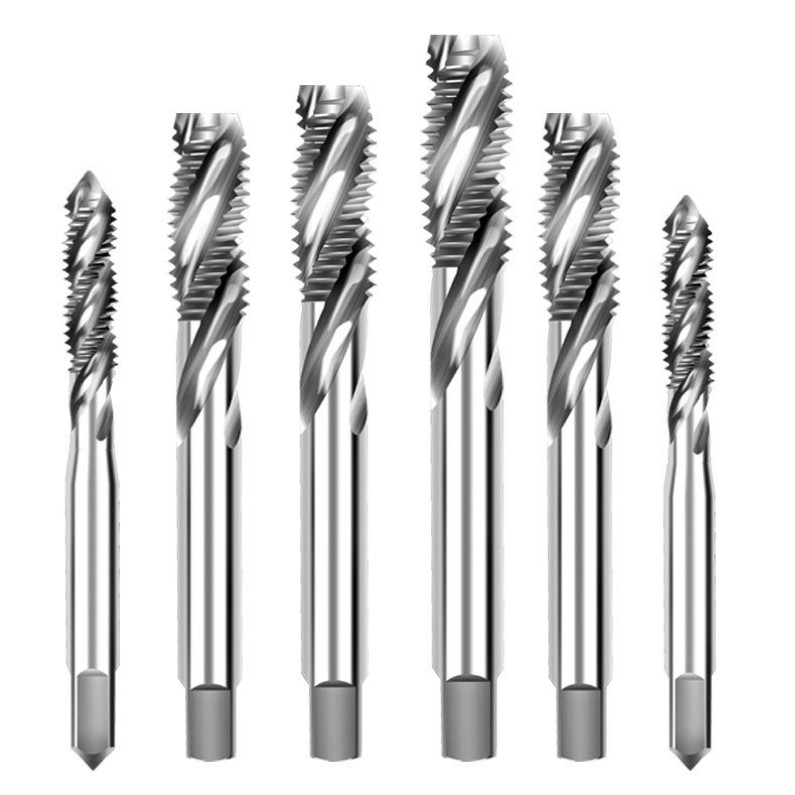 Machine Tap Spiral Tap Tin Coating Thread Cutting Tap For Aluminum Alloy