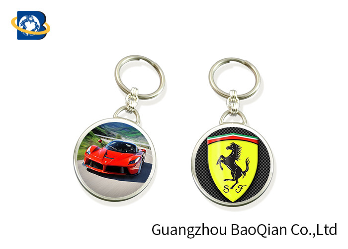 Anti Corrosion Personalized Photo Keychain , 3D Picture Keychain PVC Material
