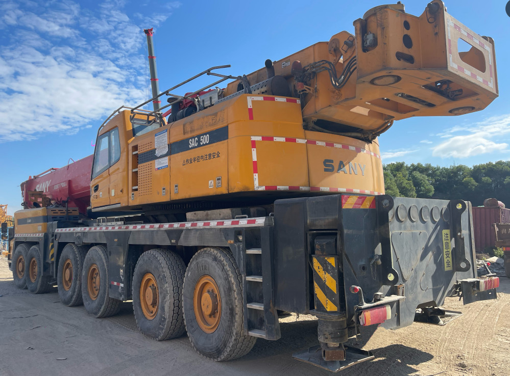 2015 Model Used All Terrain Cranes 350 Ton Mobile Crane SANY SAC3500T6 Superlift