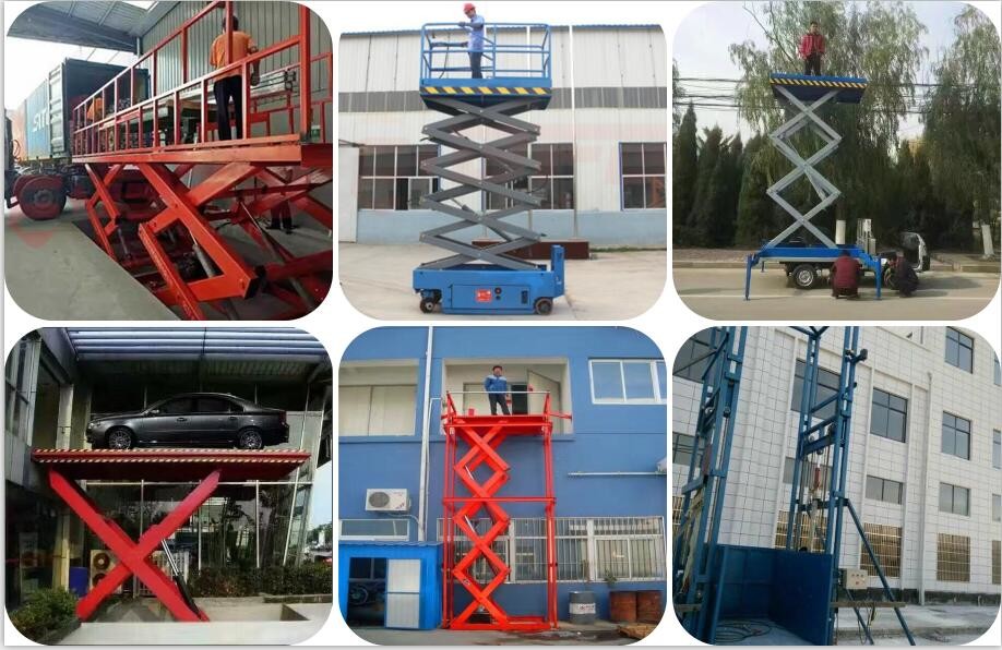 Battery Powered Full Automatic Hydraulic Scissor Lift