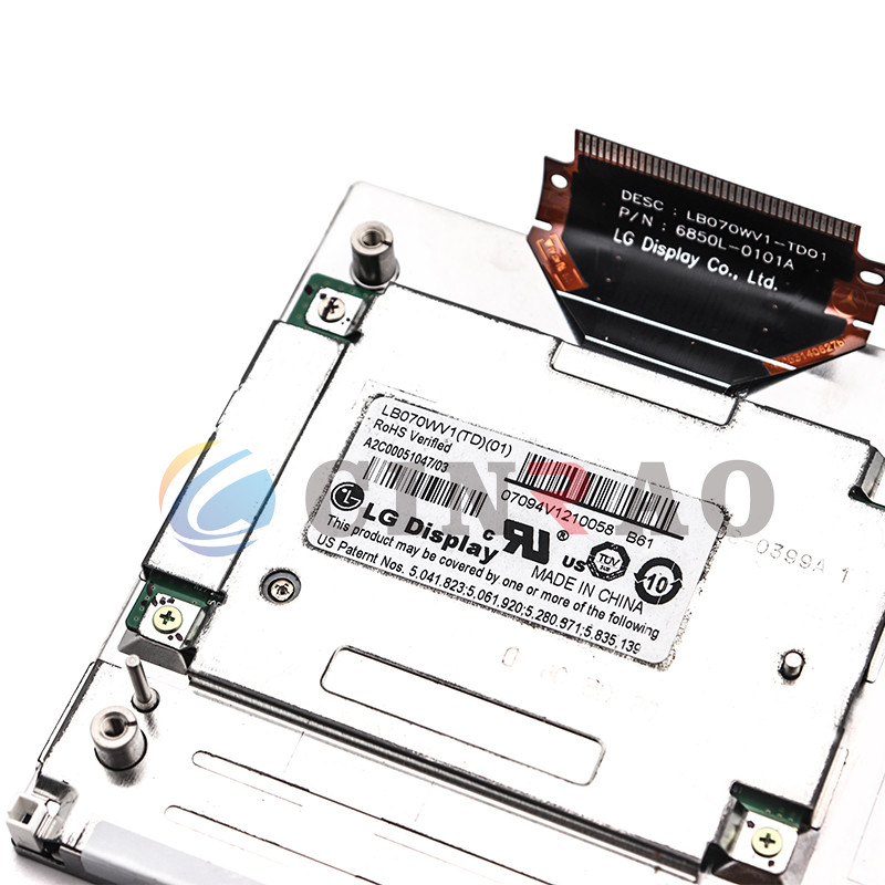 7.0" 800*480 LG LB070WV1(TD)(01) TFT LCD Display Screen Panel For Mercedes Benz W204 GLK