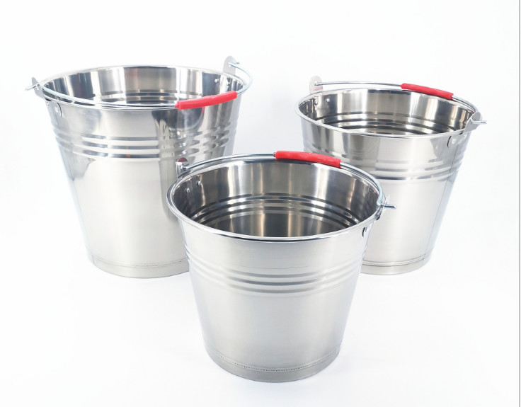 306 Stainless Steel Wine Container Top Handle Beer Ice Bucket