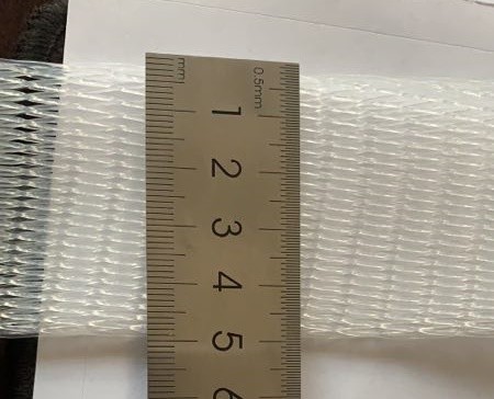 Good Elasticity Plastic Protective Netting Sleeve Soft Polyethylene For Metal Parts