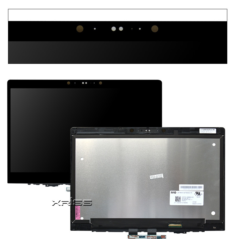 14.0'' Laptop LCD Touch Screen Assembly 120Hz For Hp Elitebook 840 G5 M140NVF7 R0