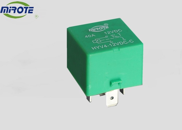 Green Color 12 Volt Electric Relay 30amp 5pins 03447012 Automotive Relay For GM Cars RY830 8-97060-926-0
