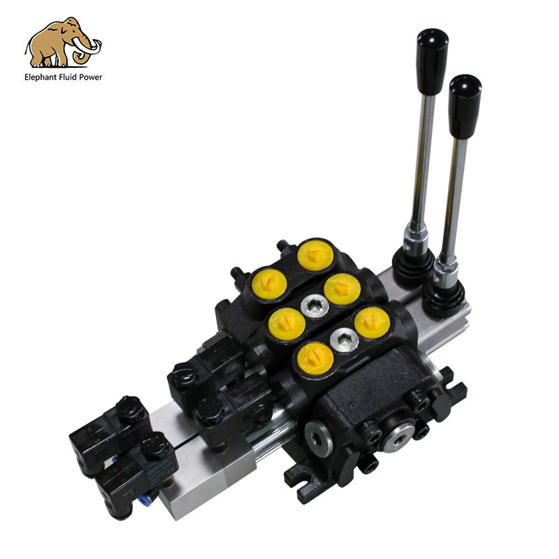 Sectional 2 Spool Hydraulic Directional Valve Control