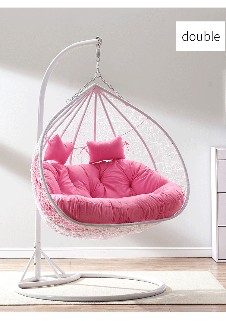 Max Load 500KG Wicker Basket Swing Chair Orchid Cradle Garden Basket Chair