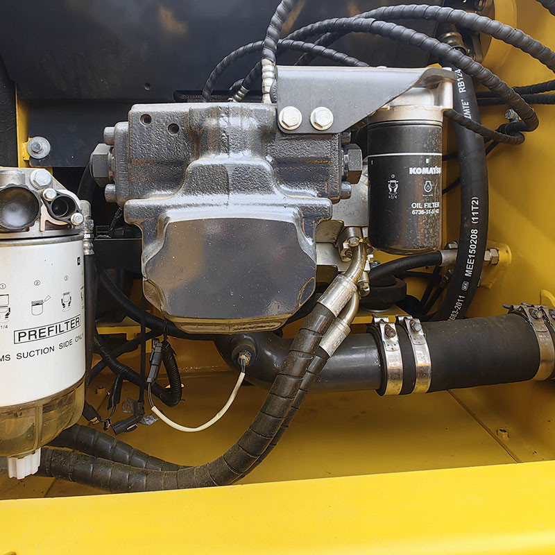 Japanese Original Imported Used Komatsu PC220-8 Excavator 110kw Rated Power In Stock
