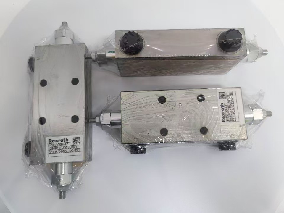 R930006447 Rotary Drilling Rig Spare Parts Rexroth Hydraulic Mast Balance Valve In Stock