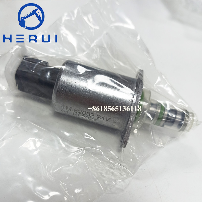 TM82001 TM82002 12V 24V Hydraulic Pump Solenoid Valve For Caterpillar 307E2 308E 310