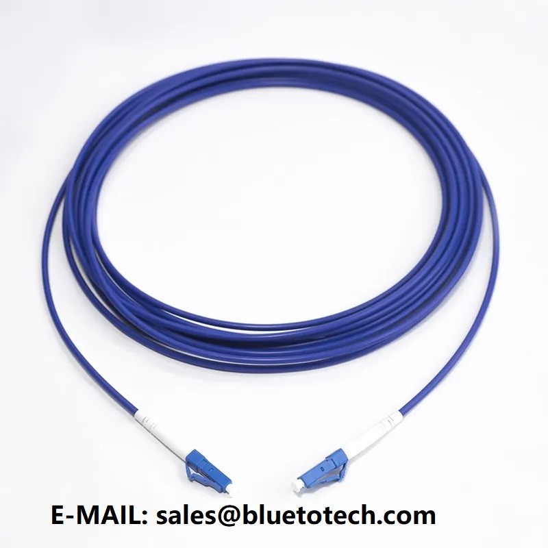 2mm Armored Fiber Optic Patch Cord SC/UPC To SC/UPC 3mm Fiber Optic Armroed Patch Cable 3.0mm Single Mode Simplex