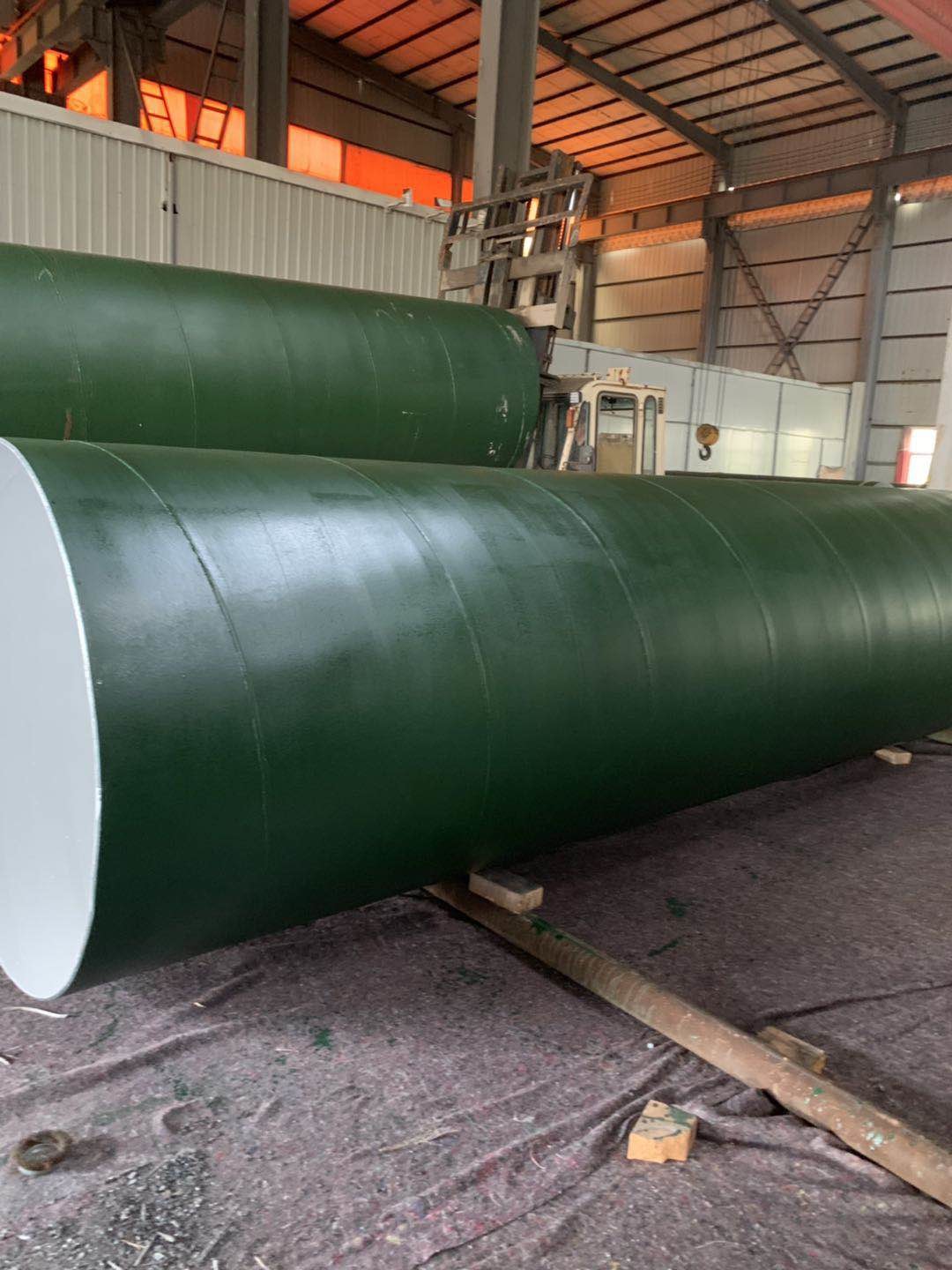 Penstock Pipe Spiral Welded Steel Pipe Turbine Spare Parts For Hydropower Welded Steel Tube
