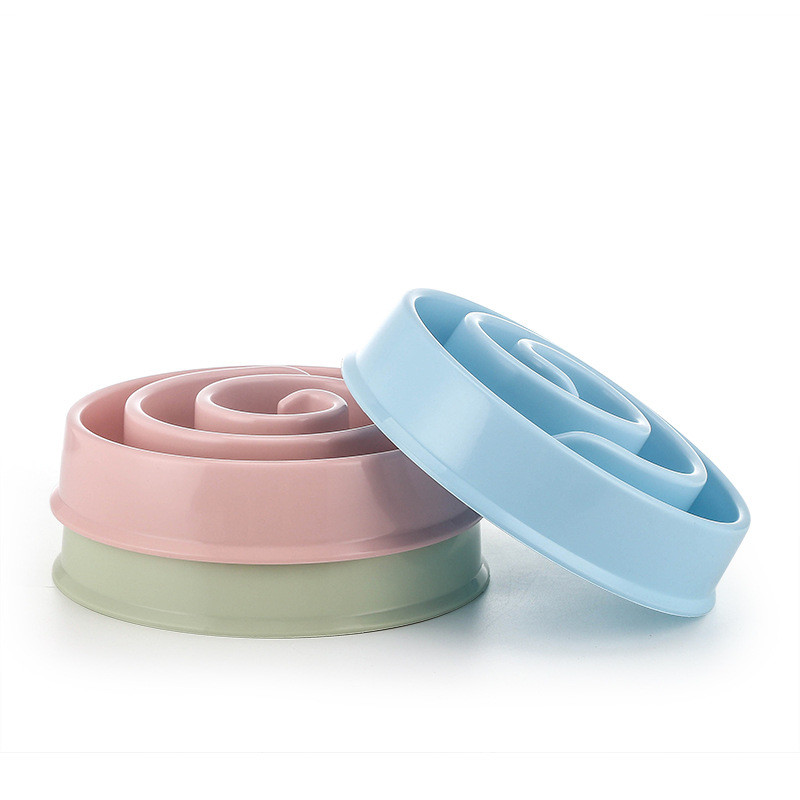 Slow Feeder Dog Bowls For Large Dogs Anti-Chocking Slower Feeder Dog Puzzle Bowl Pet Slow Eating Interactive Bloat Stop