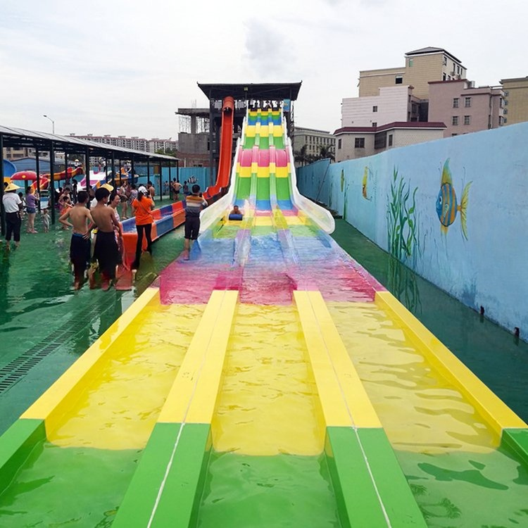 Customized Water Park with Colorful Water Rides Equipment